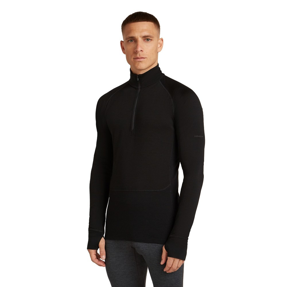 Icebreaker Merino 200 ZoneKnit Mens Long Sleeve Half Zip 2026